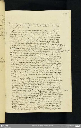 45) F. A. Ebert, (Erster Entwurf seiner Rezension von Gebhards sächs. Kulturgeschichte.) 19. Jahrh.