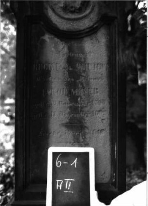 Grabstein A II/6/1 (Detailaufnahme 1)