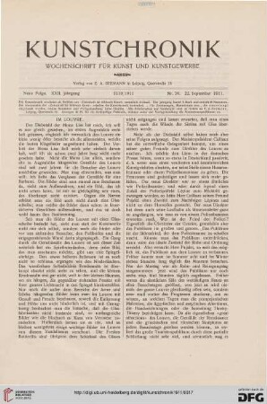 Heft 39 (22. September 1911)