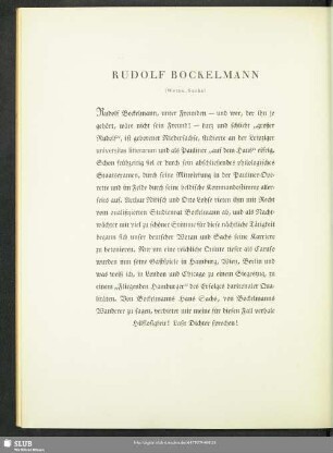 Rudolf Bockelmann : (Wotan, Sachs)