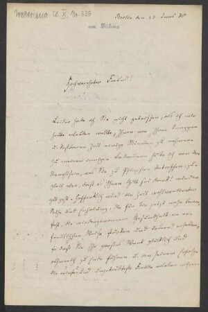 Brief an Friedrich Wilhelm Jähns : 23.06.1870