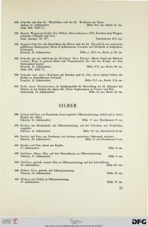 Silber (Nr. 360-461)