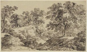 Baumreiche Landschaft