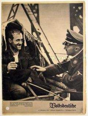 Monatszeitschrift "Der Volksdeutsche" u.a. zur Umsiedlung von Auslandsdeutschen in das Deutsche Reich