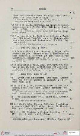 Kerner (Nr. 68 - 722)