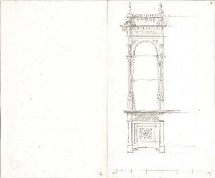 Voit, August von; Schrank - Ansicht