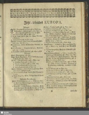 Jetzt-lebendes Europa