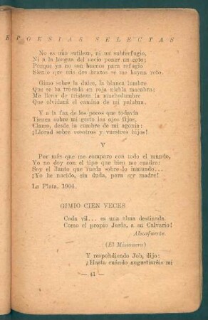 Gimió cien veces