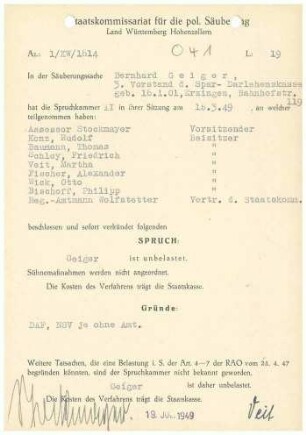 Geiger, Bernhard