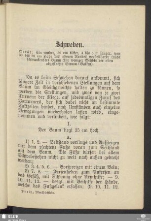 Schweben