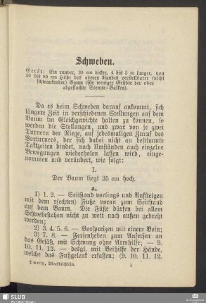 Schweben