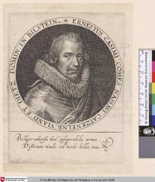 Ernestus Casimi: Comes Nassaui [Ernst Casimir von Nassau-Diez]
