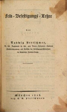 Feld-Befestigungs-Lehre
