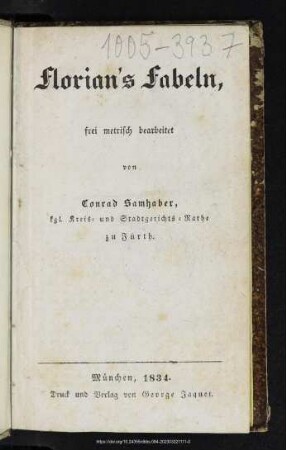Florian's Fabeln