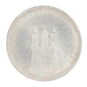 Münze, 10 Deutsche Mark, 1989