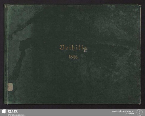 [2]: Chartographische Darstellung der Gesteins- und Gangverhältnisse von Beihilfe Erbstolln - XVII 376b 4. : als Beilage z. d. Geologischen Abriß unter specieller Berücksichtigung der Gangverhältnisse bei Beihilfe