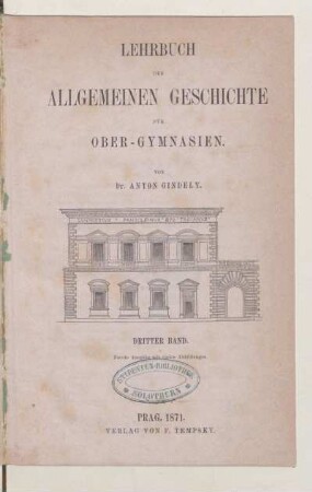 Bd. 3, [Schülerband]: [Bd. 3, [Schülerband]]