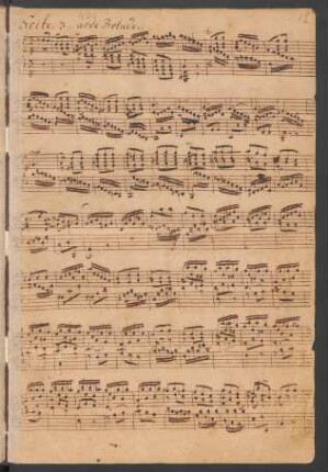 Suiten; cemb; g-Moll; BWV 808