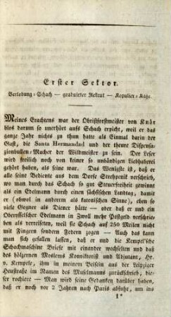 Erster Sektor