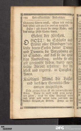 Kräftiges Mittel wider die Laster.