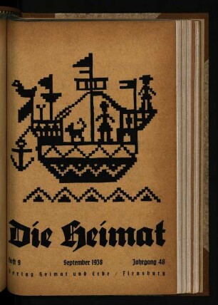 Heft 9 September 1938 Jahrgang 48