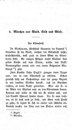 4. Märchen aus Wald, Feld und Wiese