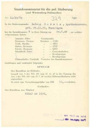 Gareis, Ludwig