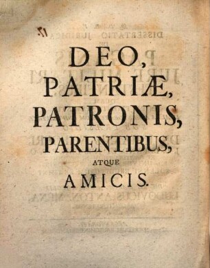 Diss. iur. de paganis iure militari testantibus