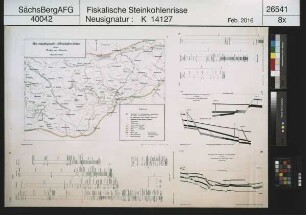 Erzgebirgisches Steinkohlenbecken zwischen Zwickau und Chemnitz sowie Profile von Bohrlöchern