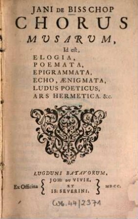 Chorus Musarum