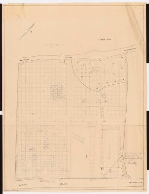 Garten Landhaus Landwirt Sirsowius: Gartenplan 1:500