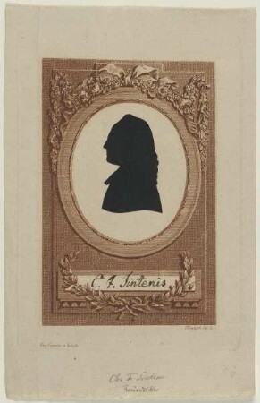 Bildnis des Christian Friedrich Sintenis