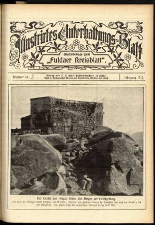 Ausgabe vom Sonntag, den 16. Juni 1912.