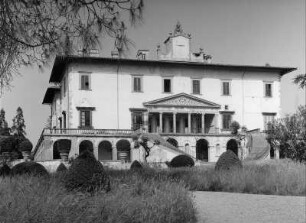 Florenz. Villa del Poggio Imperiale (1622-1624; G. Parigi). Haupteingangsseite