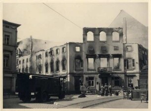 Zerstörungen Zweiter Weltkrieg - Luftangriff 2./3.09.1942. Karl-Friedrich-Straße 22