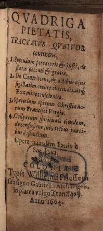 Quadriga Pietatis