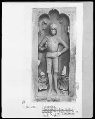 Epitaph des Hanns von Stain (gestorben 1477)