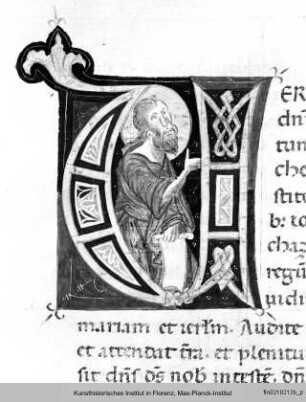 Bibel : Historisierte Initiale: Jeremia