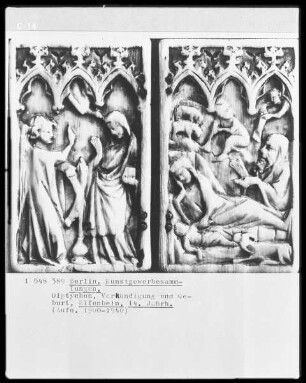 Verkündigung der Geburt Christi und Geburt Christi