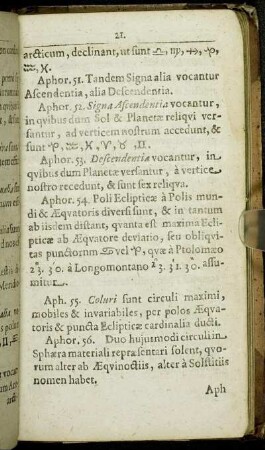 Aphor. 51. - Aphor. 100.