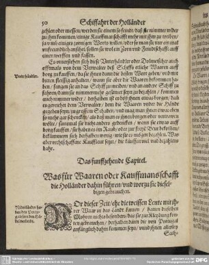 Das funffzehende Capitel. Was für Waaren oder Kauffmanschafft die Holländer dahin führen, und worzu sie dieselbigen gebrauchen