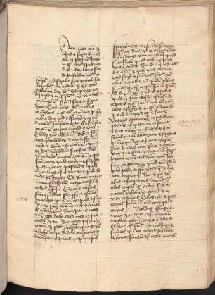 Sermones quinque de eucharistia - Staatliche Bibliothek Ansbach Ms. lat. 66