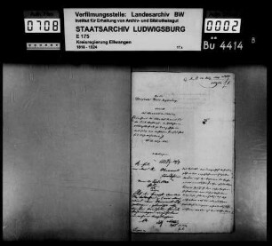 Verleihung der juristischen Persönlichkeit, OA Crailsheim