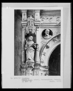 Evangelist vom nördlichen Seitenaltar
