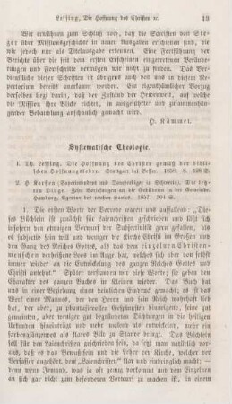 13-31 Systematische Theologie