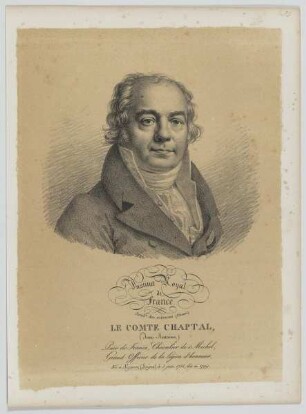 Bildnis des Jean-Antoine Chaptal