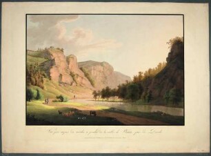 Der Plauensche Grund in der Nähe der Pulvermühle