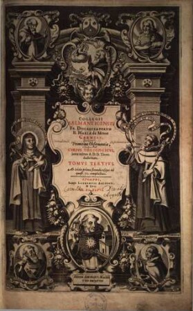 Collegii Salmanticensis Fr. Discalceatorum B. Mariae de Monte Carmeli primitivae observantiae cursus theologicus, 3