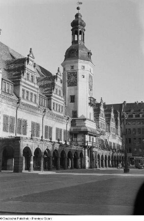 Westseite des Alten Rathaus