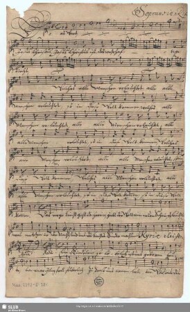 Soprano in Rip[ieno] [transp.]
